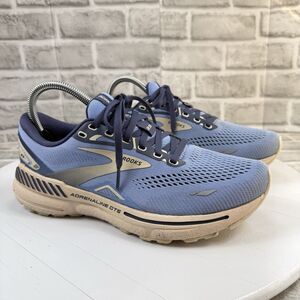 Brooks Adrenaline GTS 23 Women’s Size 9 Vista Blue Linen Running Walking Sneaker